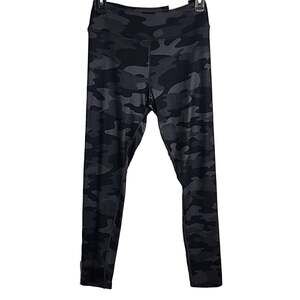 SO High Rise Long Life Leggings, NWT, Small, Gray Camo